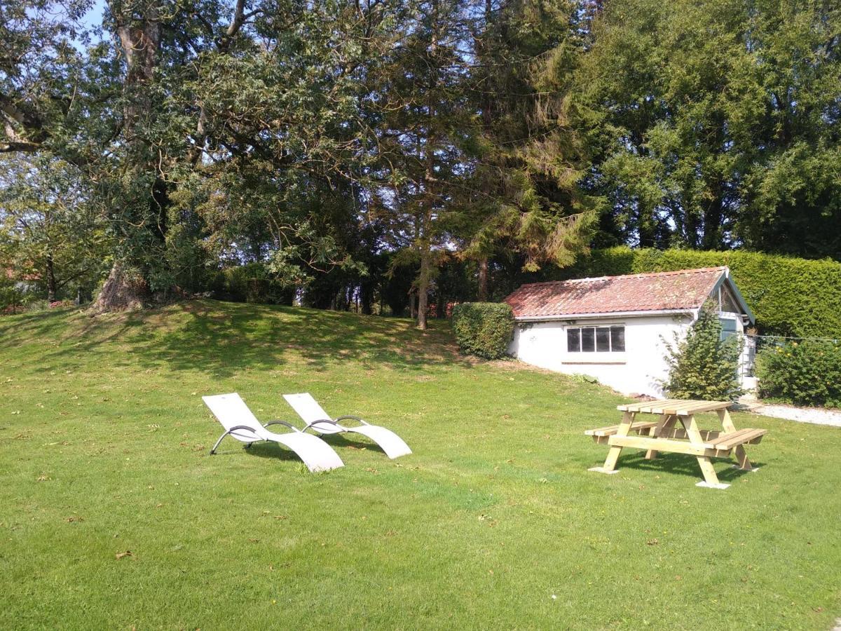 Gîte de la Souche avec jacuzzi Doudeauville Exterior foto