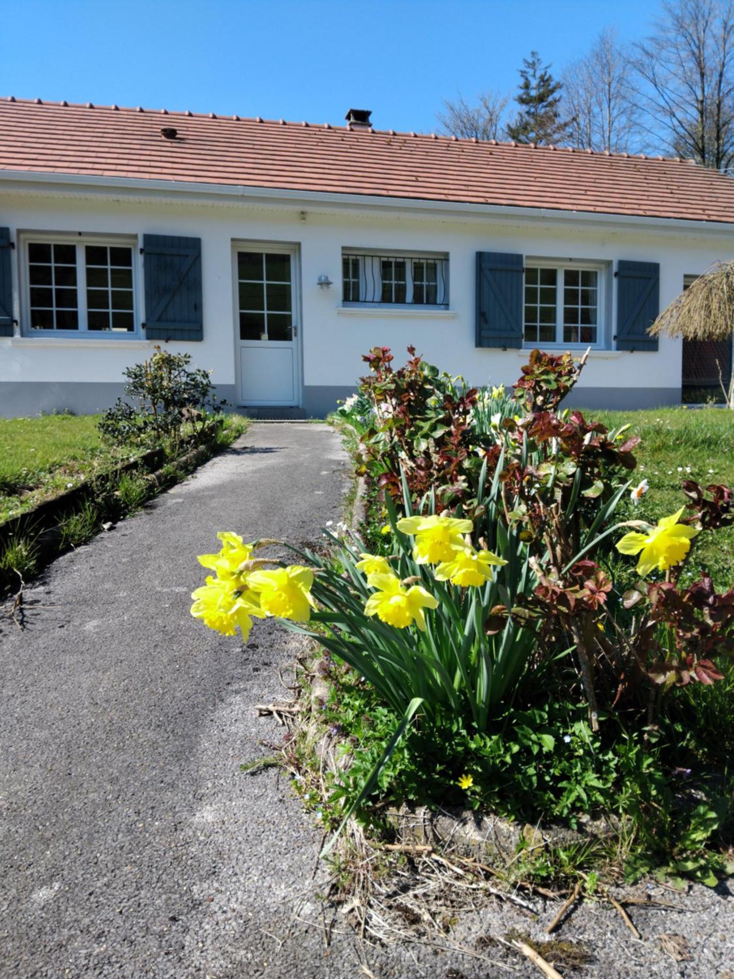 Gîte de la Souche avec jacuzzi Doudeauville Exterior foto